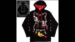 Disney Mickeys LightUp Decorations Hooded Sweatshirt [upl. by Hansen]