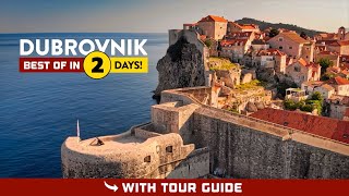 Best DUBROVNIK Itinerary Save this Plan [upl. by Karlow]