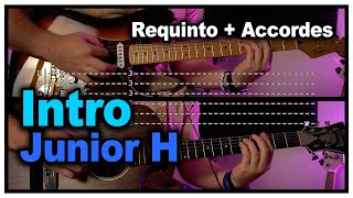 Intro  Junior H REQUINTO  ACCORDES TUTORIAL [upl. by Ellenrad498]