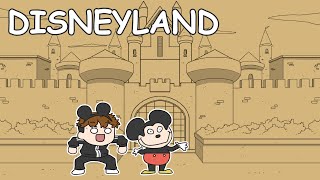 IBANG BANSA EXPERIENCE PART 2 DISNEYLAND  Pinoy Animation [upl. by Adnical420]