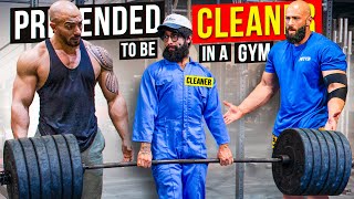 Elite Powerlifter Pretended to be a CLEANER 21  Anatoly GYM PRANK [upl. by Dickman]