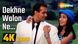 Dekhne Waalon Ne 4K Video  Chori Chori Chupke Chupke 2001  Salman Khan  Rani Mukherjee [upl. by Nadnerb]