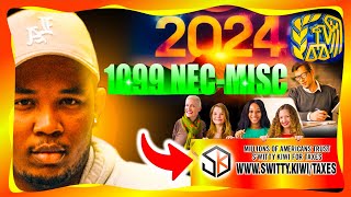 Forms 1099 NEC MISC Example Returns 2024  IRS 1099 NEC MISC How to Fill Them Out 💰 TAXES S5•E133 [upl. by Yraillih]