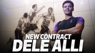 DELE ALLI SIGNS NEW SPURS CONTRACT [upl. by Anatsirhc]