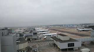 Planes at Gatwick Airport 2nd November 2024 ft British Airways easyJet and Wizzair aircraft [upl. by Haerb]