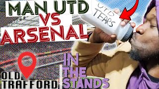 IN THE STANDS  TROOSSARD AGAIN  strictostrict  Man utd 0  1 ARSENAL vlog fancam aftv [upl. by Camp99]