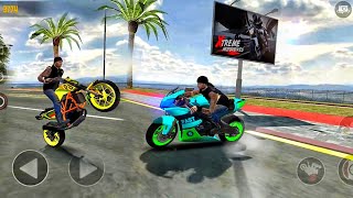 Xtreme Motorbikes Speed BikeExtremeStunts driving ladybiker777 Motor BikeGameBest Android Gameplay [upl. by Zeuqirdor]