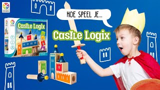 SmartGames  Speluitleg Castle Logix [upl. by Kelby]