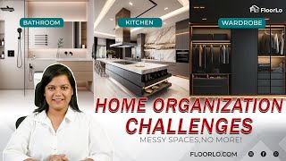 Home Organization Challenges  Wardrobe  Kitchen  Bathroom  Bhubaneswar  Odisha interiordesign [upl. by Llennaj]