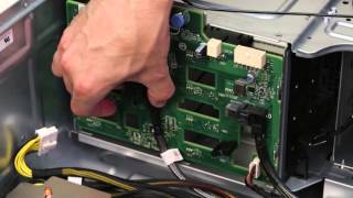 PowerEdge T330 RemoveInstall Hard Drive Backplane [upl. by Boccaj774]