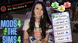 MC Command Center Review  Mods 4 The Sims 4 Series [upl. by Akeylah]