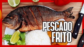 🐟 Cómo Hacer PESCADO FRITO ENTERO ► Receta de Dorada Frita CRUJIENTE con y sin HARINA [upl. by Cowey152]