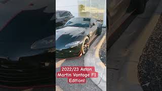 202223 Aston Martin Vantage F1 Edition  Black [upl. by Mozes]