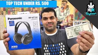 Top 10 Cool Tech Under Rs 500  Budget Shopping [upl. by Gastineau]