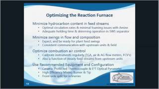 Optimizing the Reaction Furnace [upl. by Baptiste495]