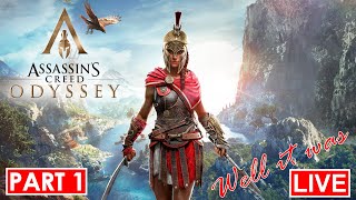 Live Gameplay 1  Assassins Creed Odyssey  No commentary [upl. by Teece103]