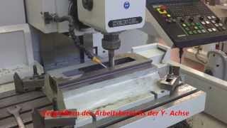 CNC Optimum BF20 L Umbau mit Pneu Werkzeugwechsel Tool Changer [upl. by Hidie]