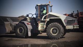 LX1 prototype hybrid wheel loaders  Teaser  California Redwood [upl. by Shalna]