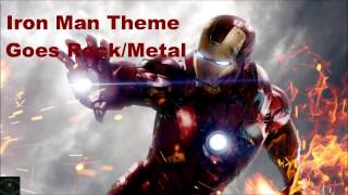 Iron Man Theme Goes RockMetal [upl. by Rafat]