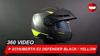 Schuberth E2 Defender Black  Yellow  ChampionHelmetscom [upl. by Resor]