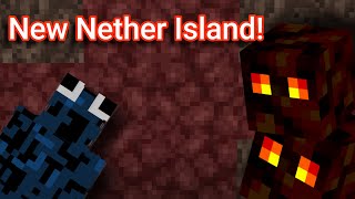 New Nether Island in Cubecraft Skyblock Ep 17 [upl. by Gibbie]