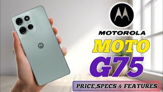 Moto G75 5G Launching Soon In India 🔥  Moto G75 5G Price In India  Moto G75 5G Specifications [upl. by Alahc]