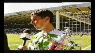 Celtic 3  0 Hibernian Scottish Cup Final 2001 Part 2 [upl. by Norina]