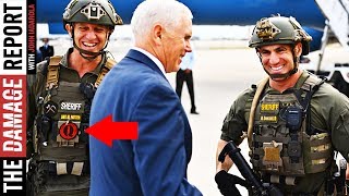 QAnon Cop Posed With Mike Pence [upl. by Herra]