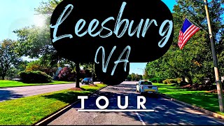 Leesburg Virginia  Full Tour 4K [upl. by Nelan]