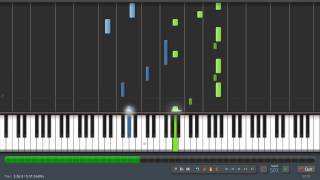 Twilight Soundtrack  River Flows In You  Piano Tutorial 50 Synthesia [upl. by Mattias]