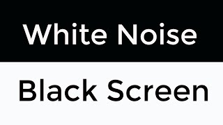 White Noise Black Screen  24 Hours of Relaxing Sleep Aid  Sleep Study Focus [upl. by Yrrem]