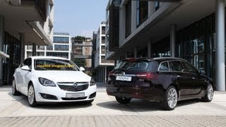 NEW Opel Insignia MY 2014  Exterior Design Highlights Quad HD [upl. by Sonafets75]