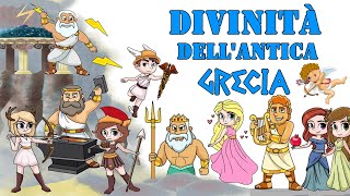 🏛 DIVINITÀ DELLANTICA GRECIA  Storia degli DEI DELLOLIMPO con Miti e Leggende ⚡🌩️ [upl. by Shurlock]