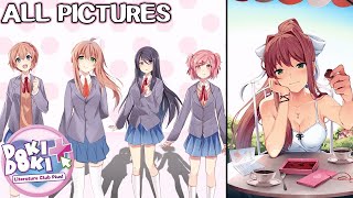 All Pictures showcase  Doki Doki Literature Club Plus [upl. by Frear]