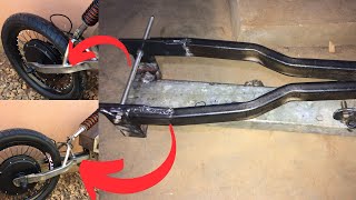 Diy Electric Bike Build Your Own Swing Arm In Minutes [upl. by Quinton]