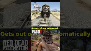 GTA 5 VS RDR 2 REALISTIC DETAILS WHICH IS REAL gta reddeadredemption [upl. by Freed]