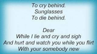 Tracey Ullman  Sunglasses Lyrics [upl. by Mahda]