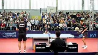 Energis Masters 2012 Halbfinale Timo Boll vs Li Ping 1 Satz [upl. by Bedwell]