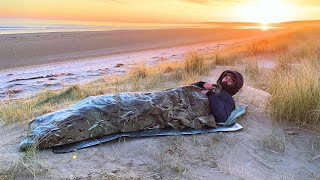 FROSTY Bivvy Bag Camp Under The Stars [upl. by Wileen786]