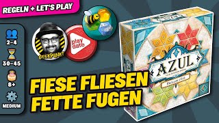 AZUL DER SOMMERPAVILLON  Brettspiel Lets Play [upl. by Ecnadnac479]