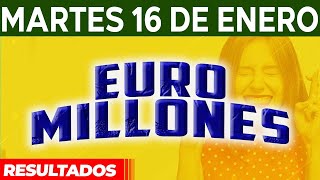 Resultado del sorteo Euromillones del Martes 16 de Enero del 2024 😱🤑💰💵 [upl. by Lorri826]