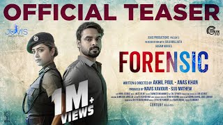 FORENSIC  Malayalam Movie Official Teaser  Tovino Thomas  Mamtha Mohandas Akhil Paul Anas Khan [upl. by Toiboid]