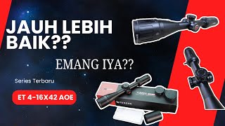 Telescope low budjet yubeen ET 416x44 AOE jauh lebih baik [upl. by Anileme]