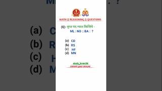 RPFSSGDMath and Reasoning ka question short trading viral vidioyoutub [upl. by Eehtomit]