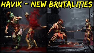 Havik  New Brutalities  Mortal Kombat 1 [upl. by Ringler]