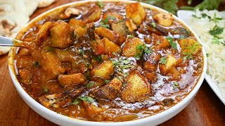 طبخة عدس مع الباذنجان طعمها فاق توقعاتي 😋 Cooking a delicious lentil and eggplant recipe [upl. by Udelle]