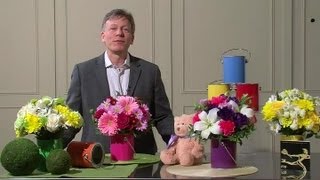 EasytoMake Flower Arrangements for Baby Showers  Flower Arrangements [upl. by Oirram]