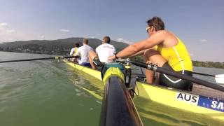 Australian mens four 2013 training video [upl. by Nickie]