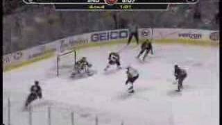 NHL  Beautiful play by Vanek and Roy [upl. by Farika]