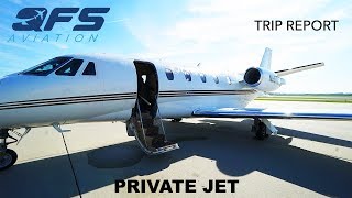 TRIP REPORT  NetJets  Cessna Citation XLS  Philadelphia PHL to East Hampton HTO [upl. by Enaols139]